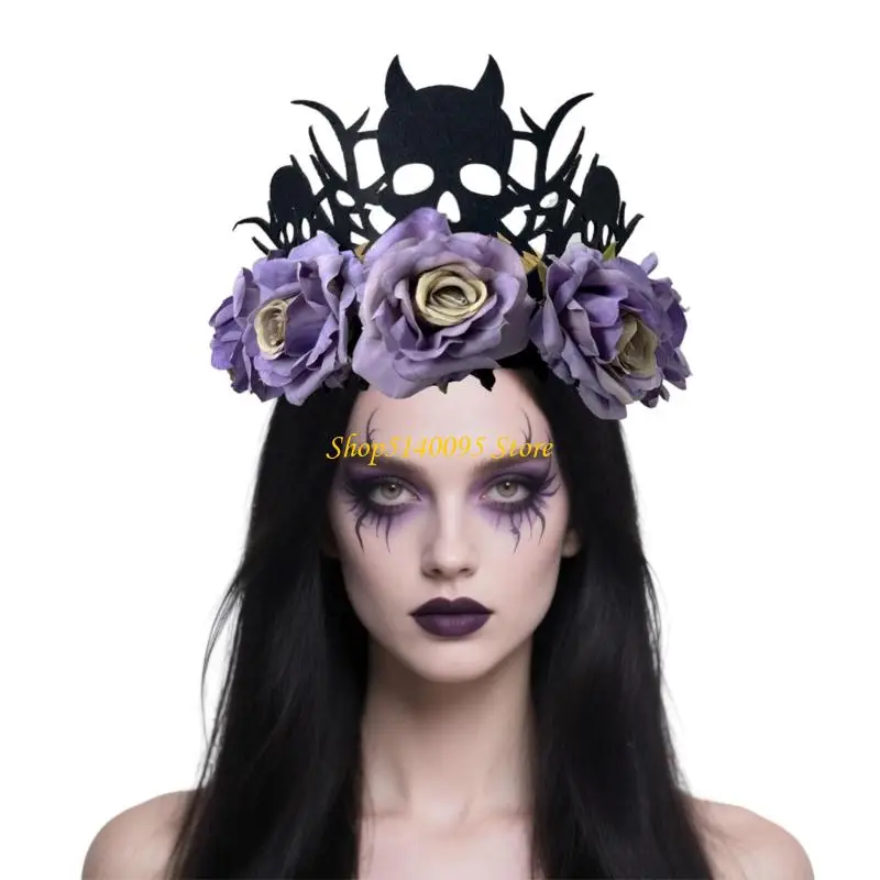 dxaeユニセックス調整可能なハロウィーンヘッドバンドは子供向けのソフトファブリックデザイン