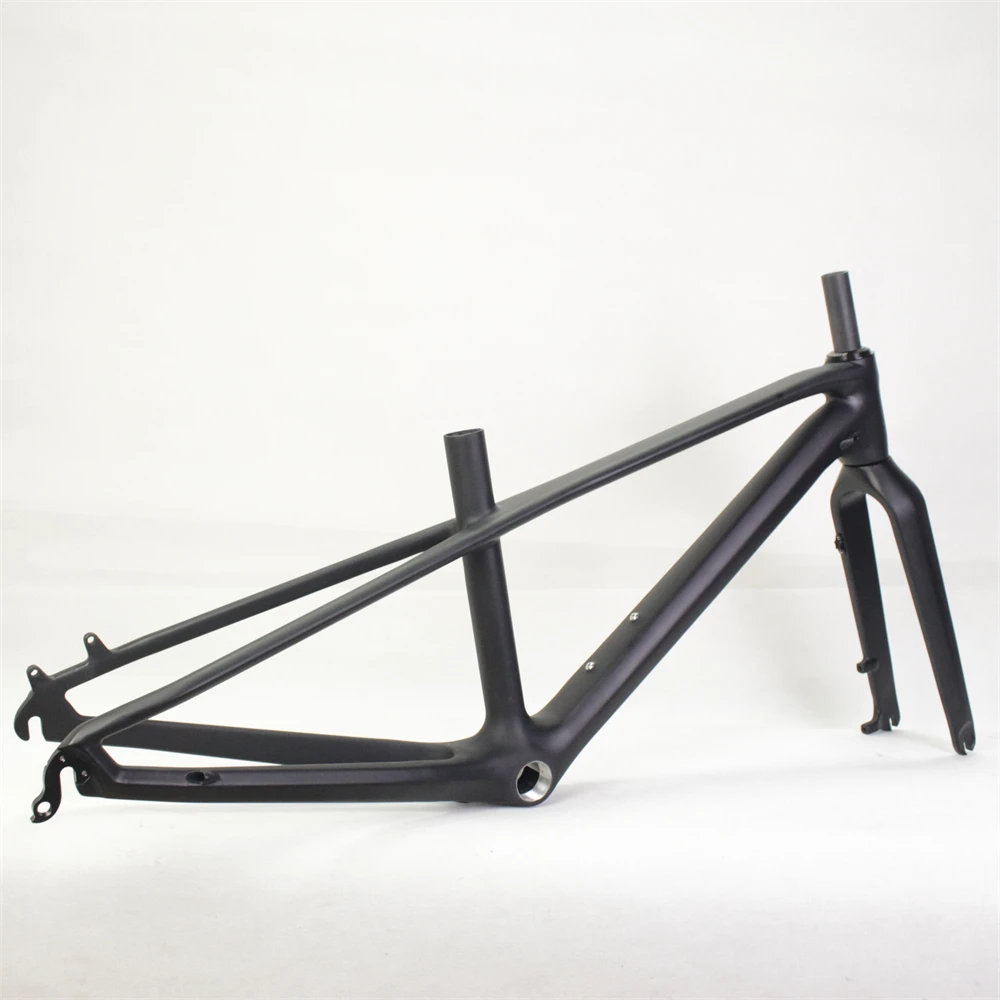 Winowsports 20ER 22ER Carbon Kids MTB Frame 135*9MM QR Mountain Bike Carbon Frameset Max tires 2.3\