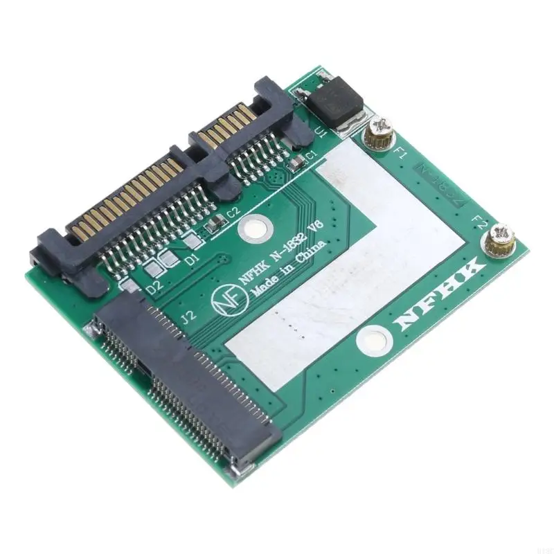 노트북 하드 드라이브 베이용 918C 6Gbps mSATA SSD 드라이브 2.5인치 SATA3 변환기