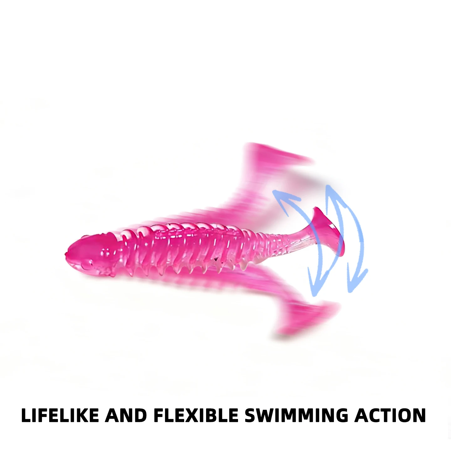 OUTKIT Lure Soft baits 10pcs 50/65mm Artificial Baits Silicone Carp Fishing equipment Lures Fishing Accessories Fishing Lures