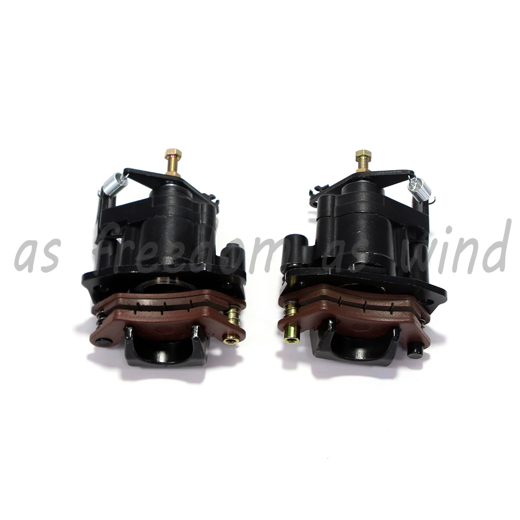 Rear Brake Caliper With Pads And Hand Brake Mechanism L Or R 90mm For 230mm Discs ATV Jinling 250cc Parts EEC JLA-21B