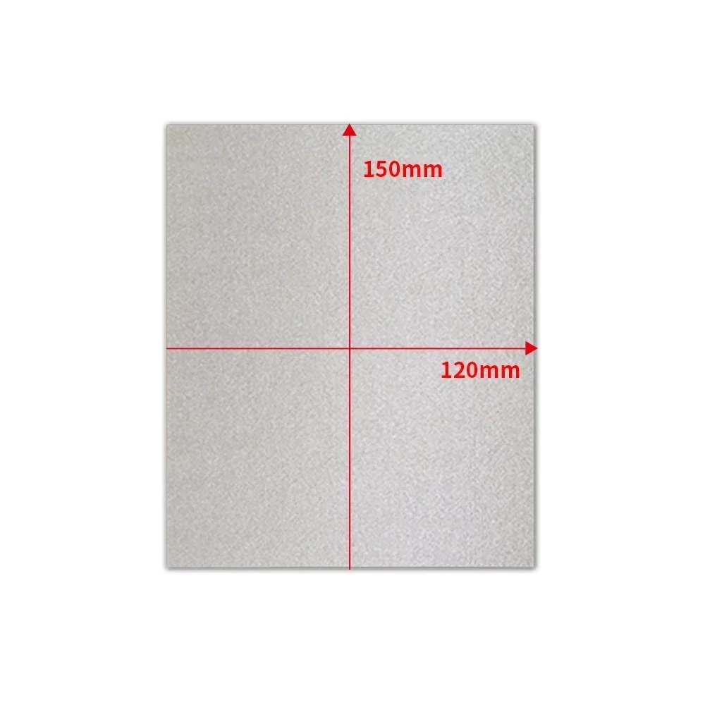 2Pcs 15*12cm Spare Parts for Microwave Ovens Mica Microwave Mica Sheets for Midea Magnetron Cap Microwave Oven Plates