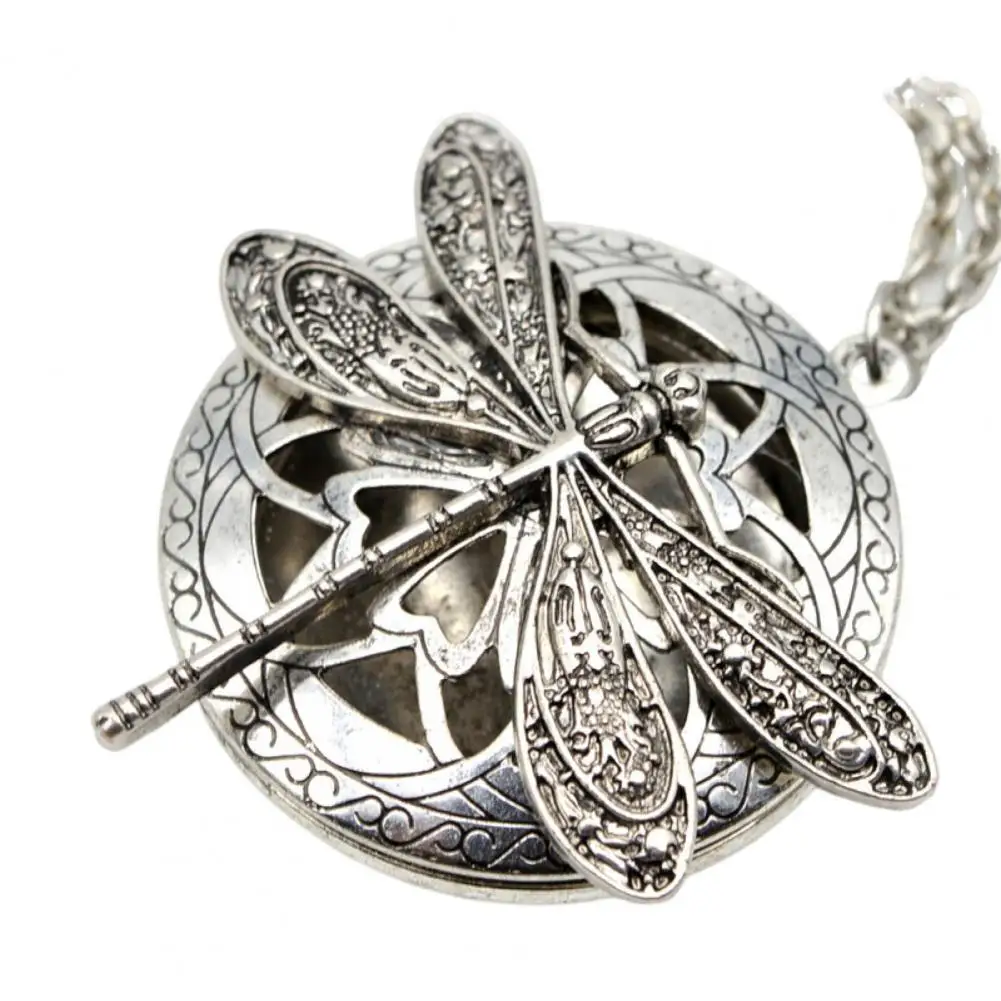 Charmante Halskette mit Anhänger, handgefertigt, Boho-Ethno-Stil, Libellen-Anhänger, Halskette für Frauen, Vintage, lange Halskette, Schmuck zum Tragen