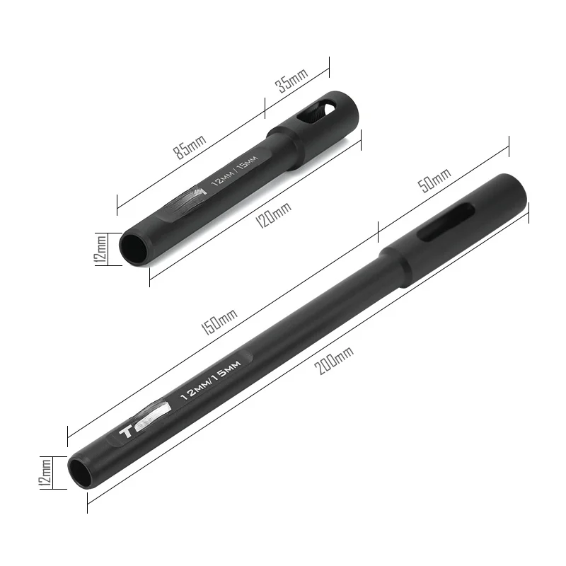 

Guide Rail Photography Auxiliary Catheter 15mm to 12mm Aluminum Alloy