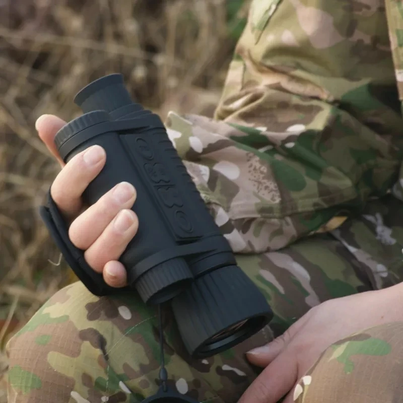 Nachtsicht-Monokularkamera, TFT-LCD-Brille, Optik-Teleskope, Handgerät für die Jagd im Freien, Patrouillentourismus, 1,5 Zoll