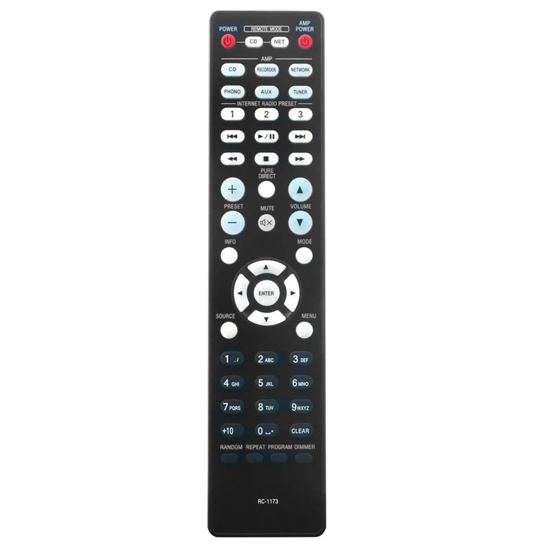 Remote Control For Denon Home Theater RC-1173 RC 1173 RC-1197 DNP-720AE DNP-730AE PMA-720 PMA-520AE PMA-720AE