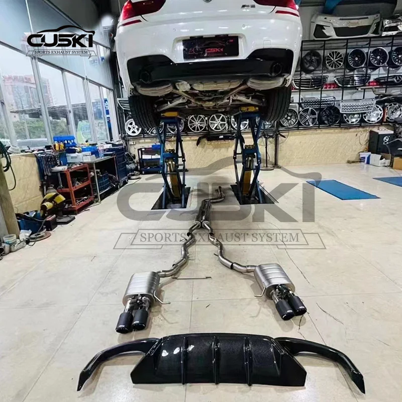 High quality Catback For BMW 640/640i 2012-2018 Performance Stainless Steel Exhaust System exhaust Pipe Muffler escape