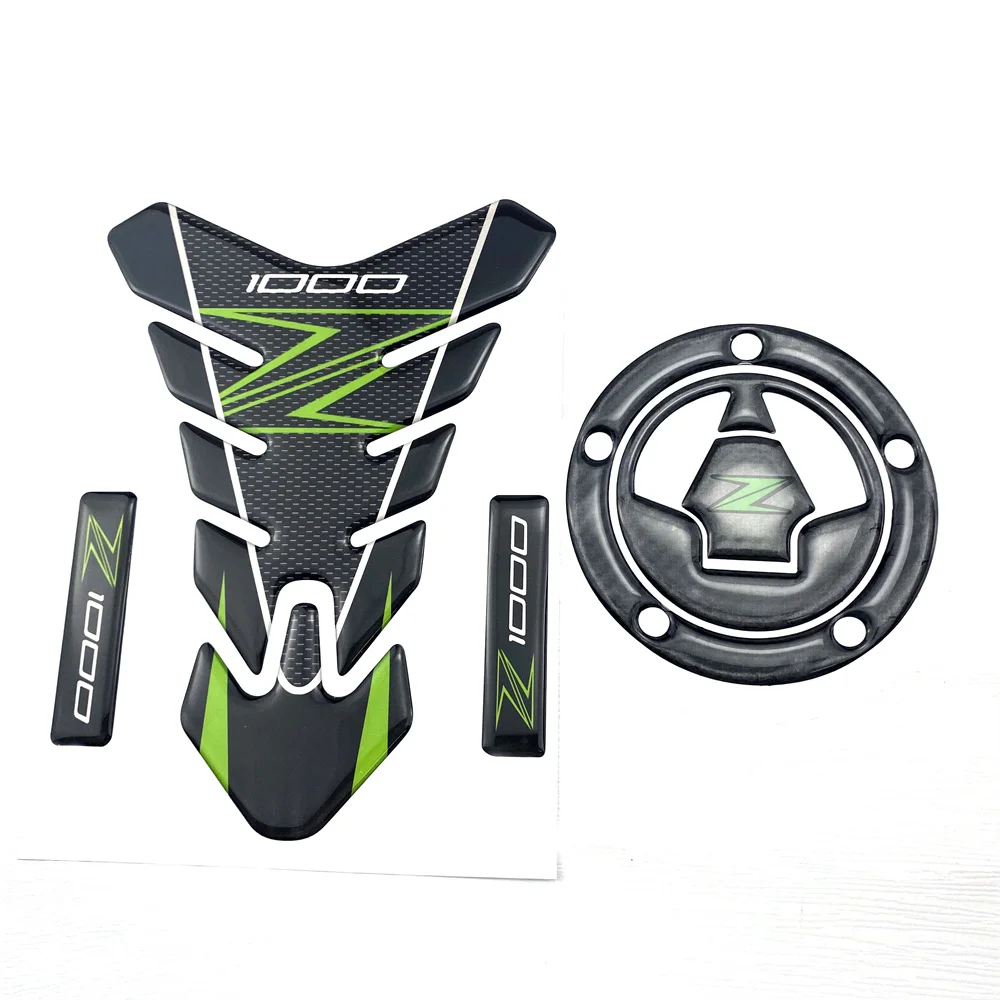 For Kawasaki Z1000 3D Three-dimensional Sticker Motorcycle Fuel Tank Pad Protection Sticker z1000 Decal Sticker 2014 to 2020