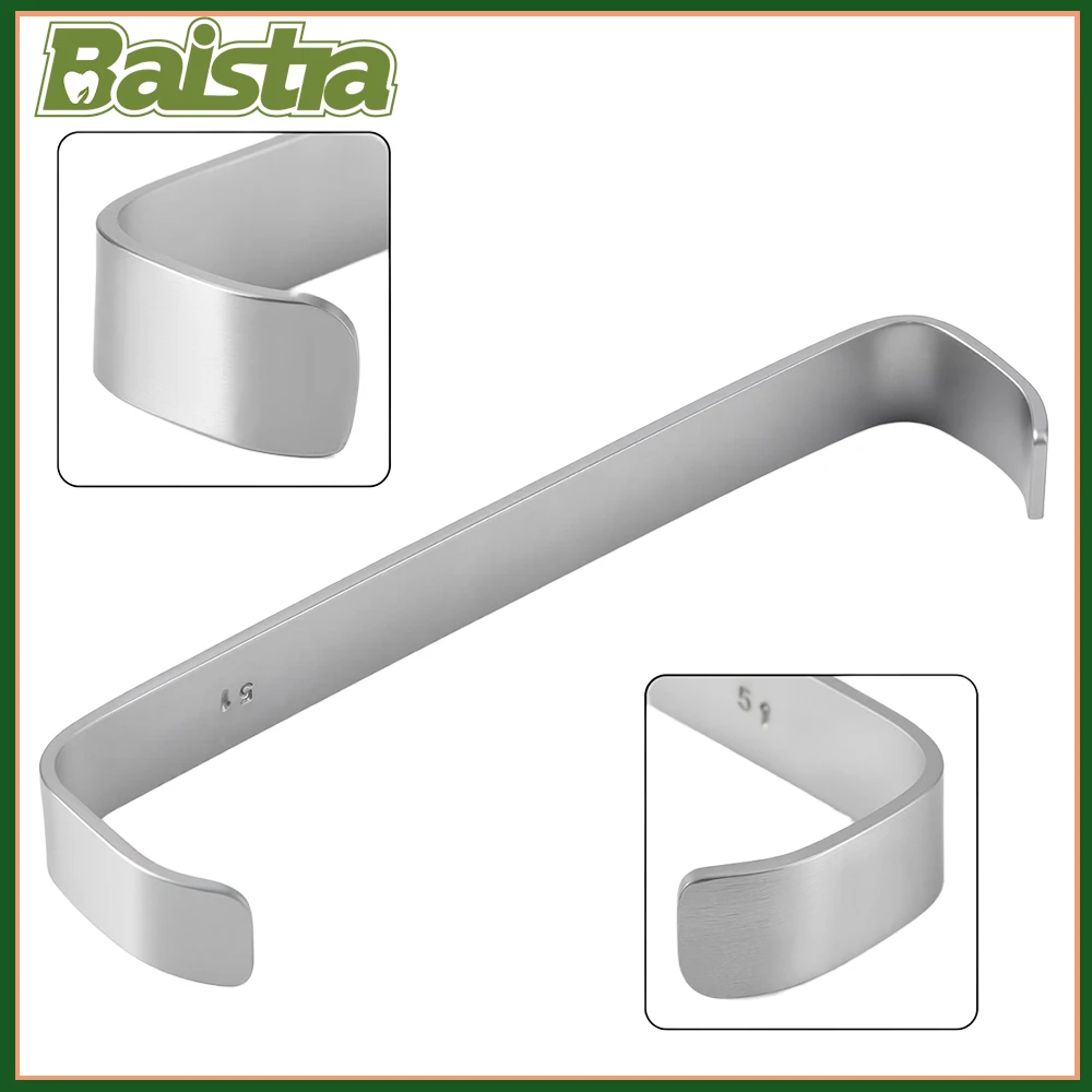 

2Pcs Dental Surgical Retractor Dentistry Lip Cheek Retractor Stainless Steel Mouth Opener Lip Hook Clamp Dentist Tool AZDENT