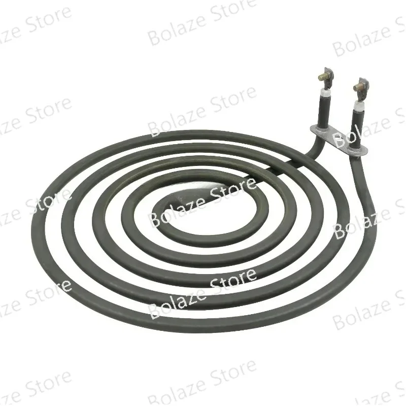 For Air Fryer Electric Dry Type Spiral Electric Heater Tube Heating Plate Stainless Steel Mosquito Coil Heating Element3-7 Rings