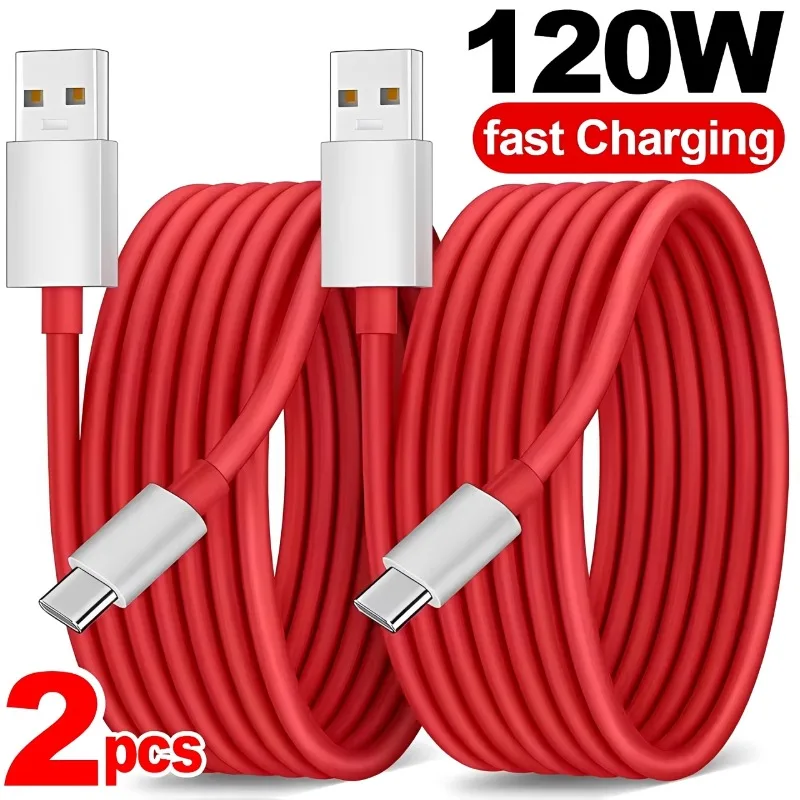120W 12A Super Quick Charging Cables for Oneplus 15 14 13 USB Type C High-speed Charger Wire Cord for Oneplus iPhone Samsung