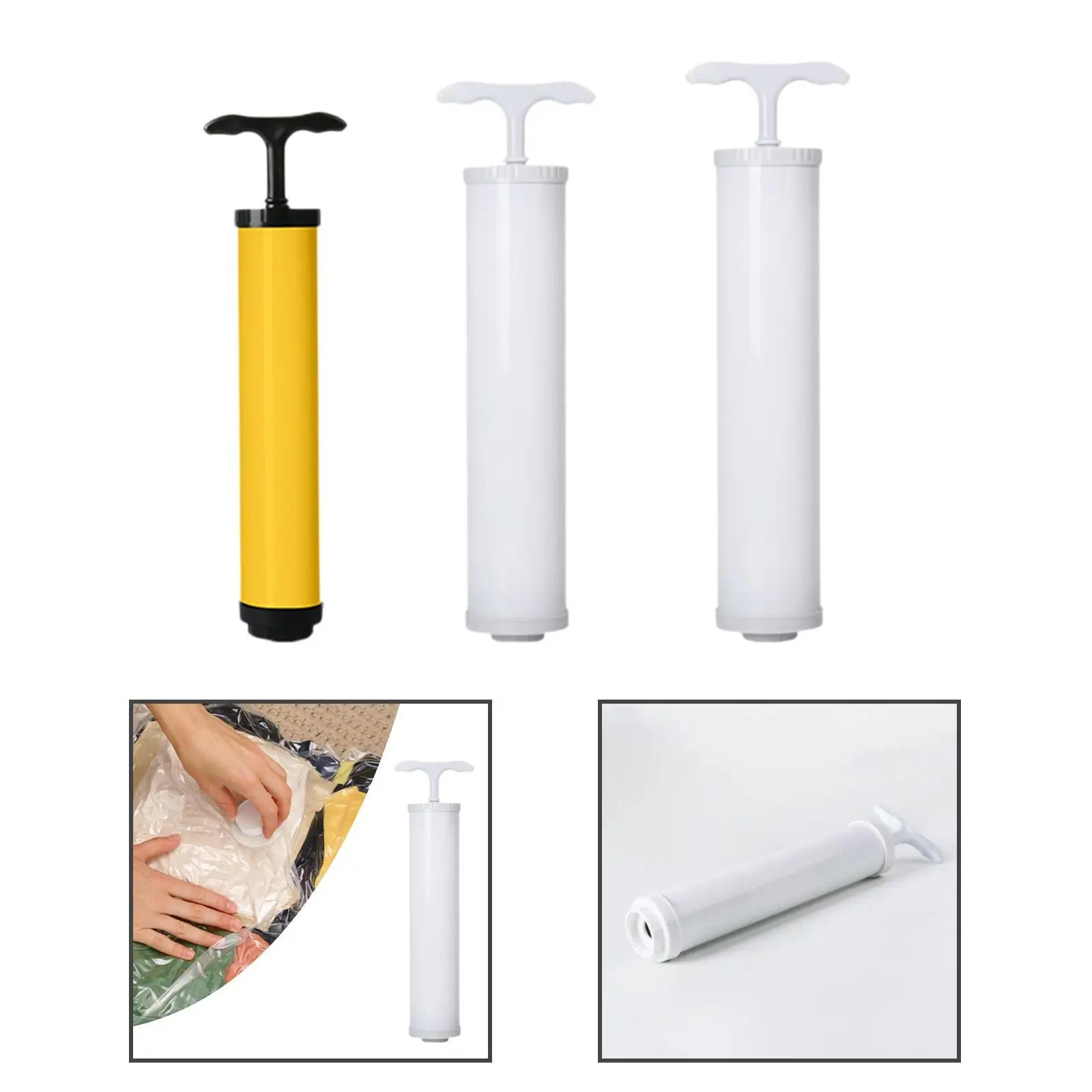 

Hand Pump for Vacuum Storage Bags, Manual Inflator for Compression