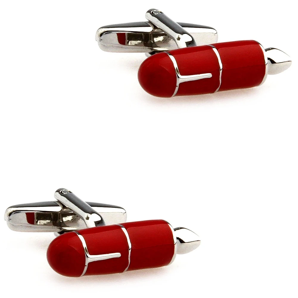 28 Designs Flag Camera Photo Cufflinks Men Pen Leather Dollar Cuff Links (2 Pairs / Lot)