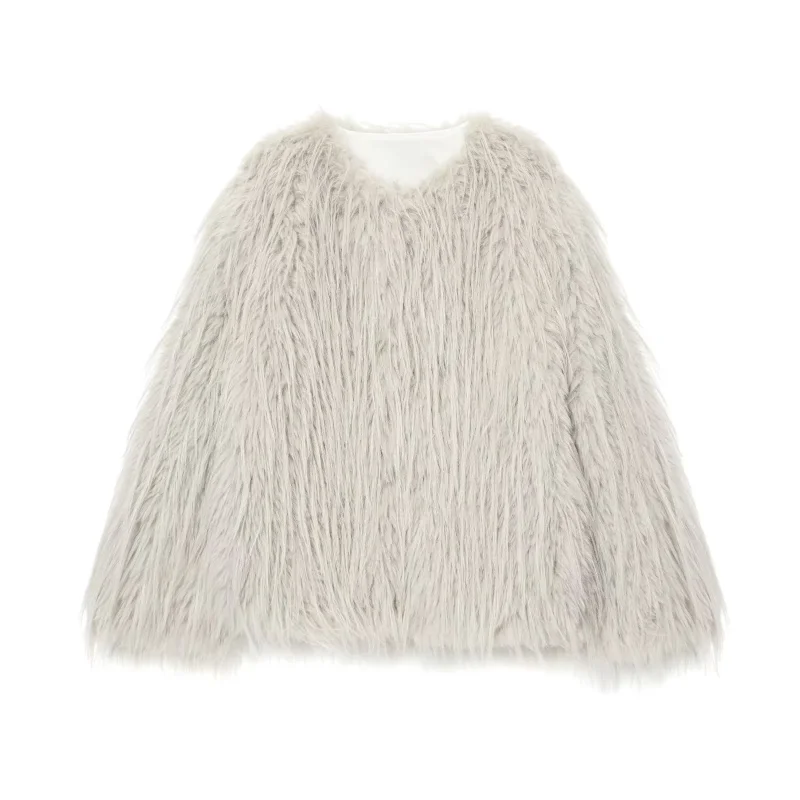 2026 New Coat Brand Coat Minimalist Round Neck Tassels Jacket British Beige Jacket Elegant Jacket Winter Coat Jacket Women Tops