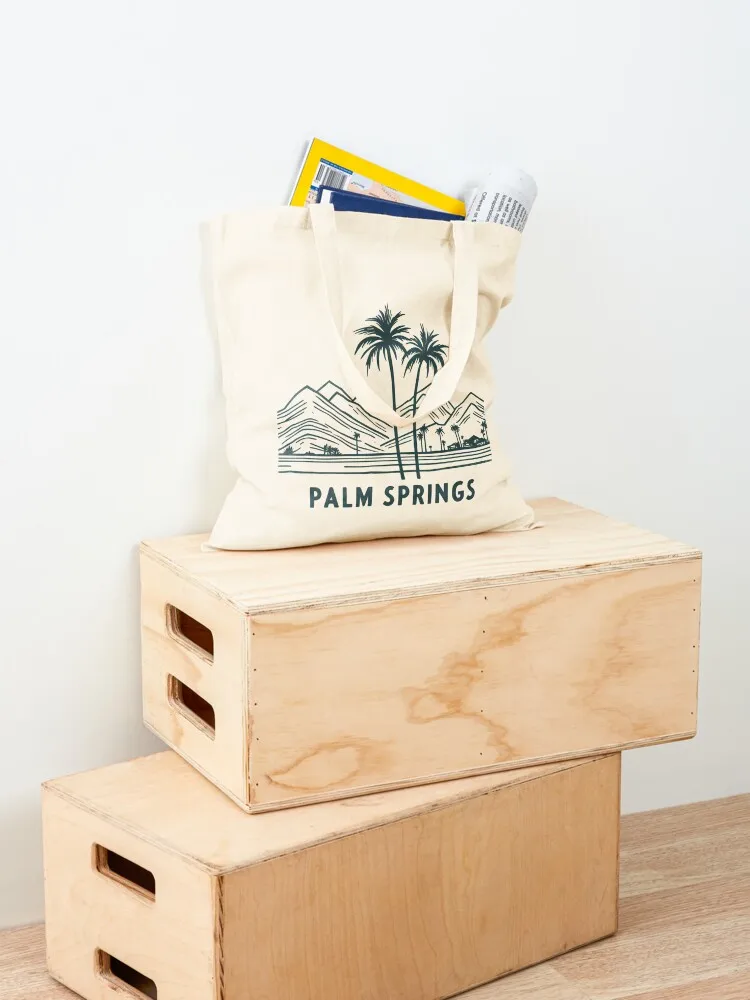 حقيبة حمل بالم سبرينغز، حقيبة تسوق قماشية، حقائب مخصصة، حقيبة يد شخصية