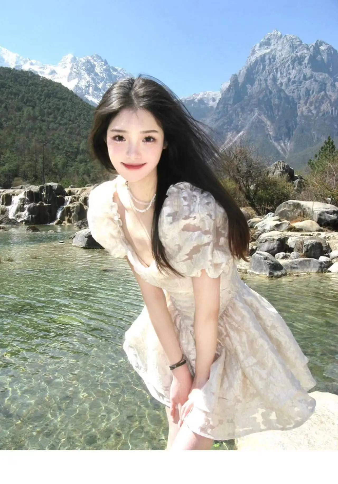 Robes à manches courtes femmes or été Boho imprimé Animal coulant taille haute taille vêtements de plage robes d'été station de vacances