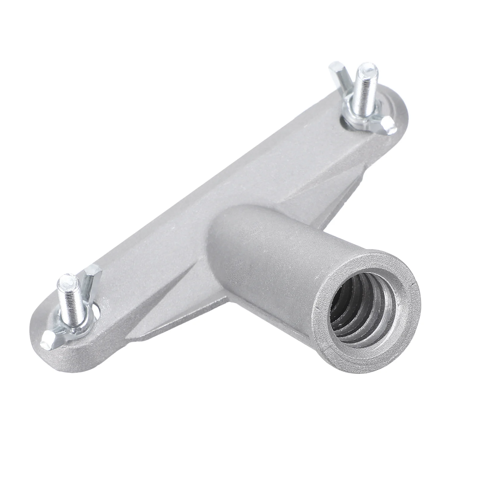 Adattatore staffa testa scopa per prolunga asta telescopica connettore di ricambio punta filettatura metallica manico scopa push in lega di alluminio