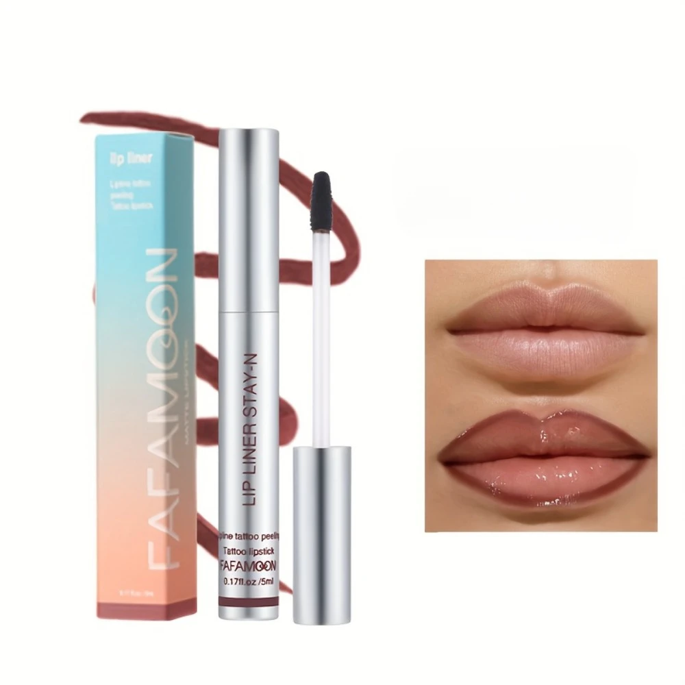 Lip Liner Peel-Off Lip Stain - Rossetto liquido idratante, a lunga durata, a prova di sbavature per tutti i tipi di pelle