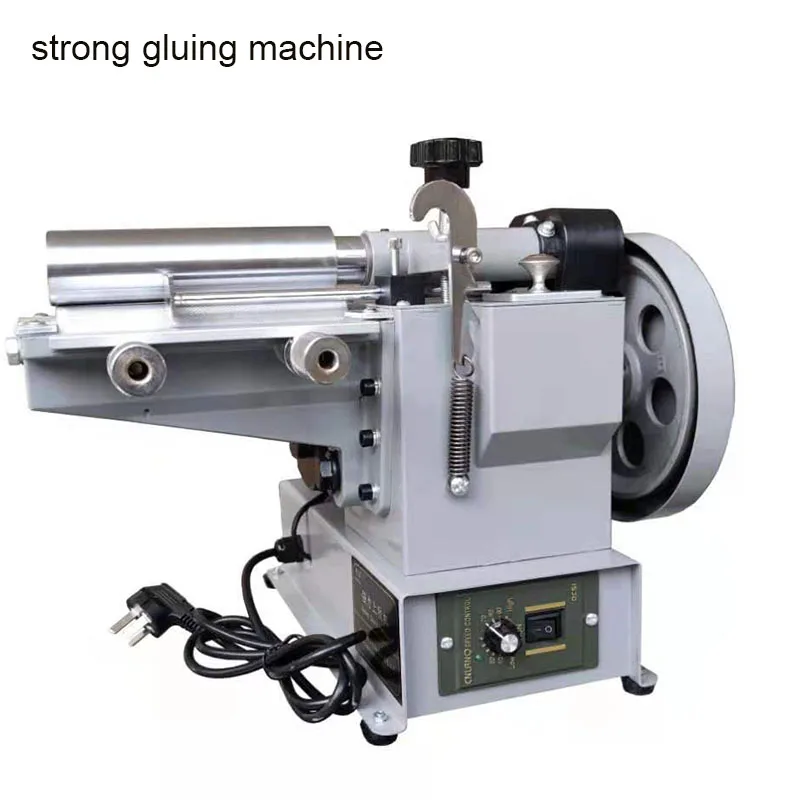 220V Strong Power Glue Gluing Machine 16cm Yellow Plastic Gasoline Glue Roller Shoe Gluing Machine