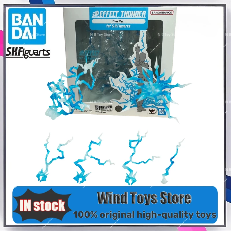 

In Stock Bandai S.H.Figuarts Tamashii EFFECT Series THUNDER Blue Ver. for S.H.Figuarts