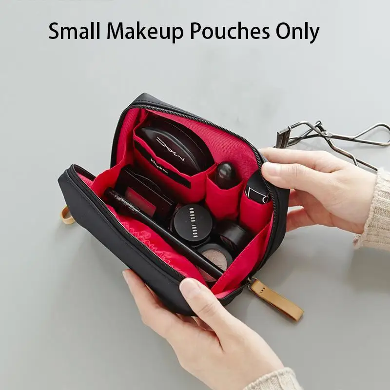 Mini Portable Travel Storage Pouch, Lightweight Multi-Purpose Cosmetic Organizer Bag For Daily Travel Use