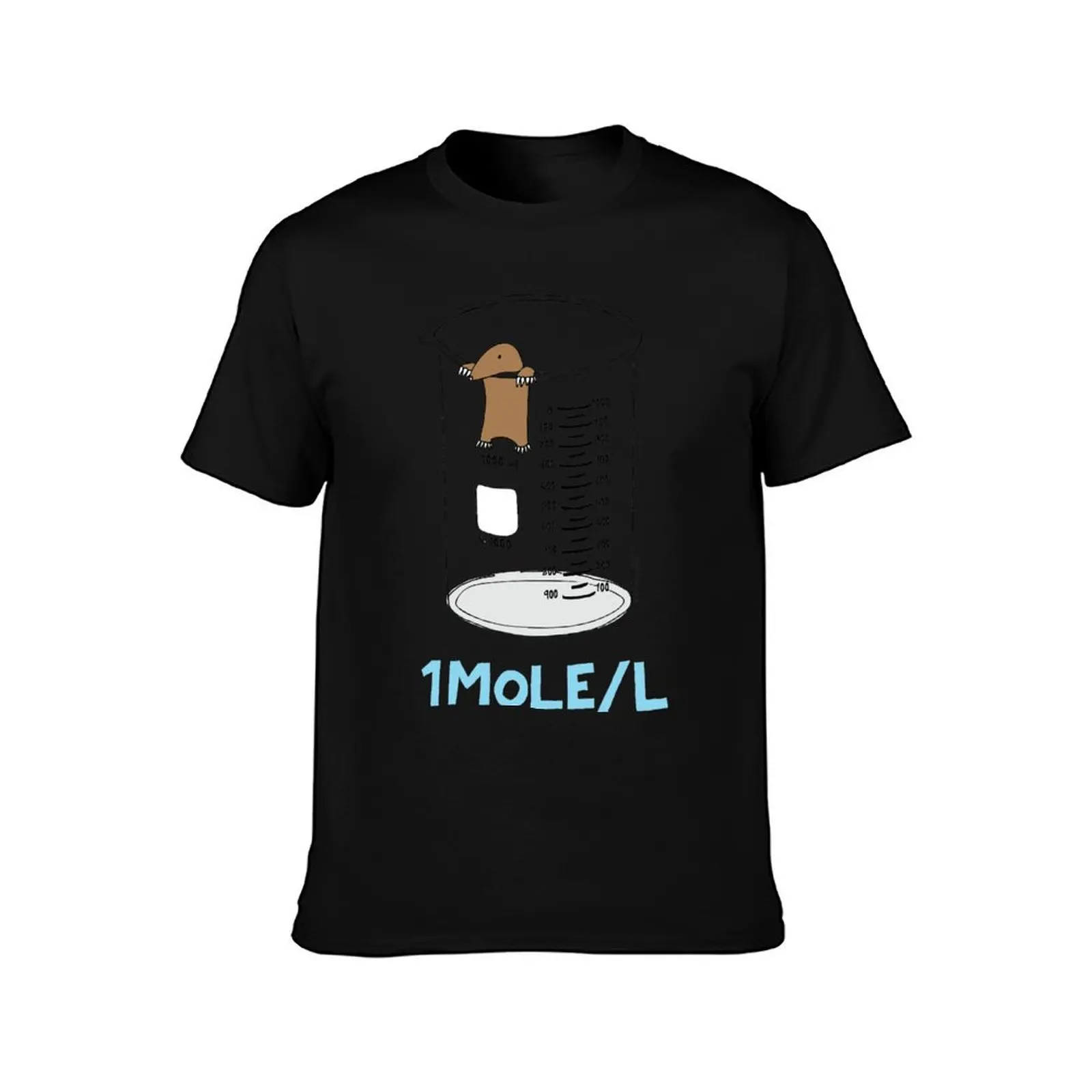 Chemistry 1 Mole per Litre for Mole or Avogadro's Day T-Shirt heavyweights vintage t shirts t shirts for men pack