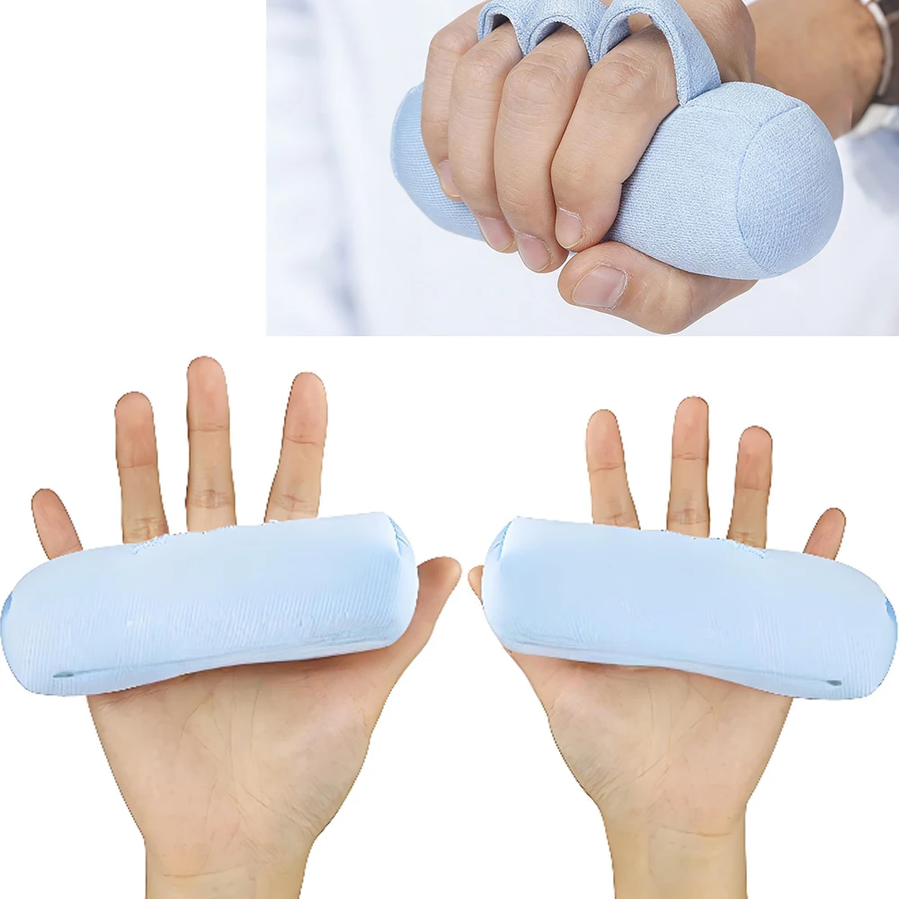 1-10pcs Palm Grip Hand Contracture Cushion Sweat Resistant Washable Finger Splitter Palm Cushion for Paralyzed Elderly Patients