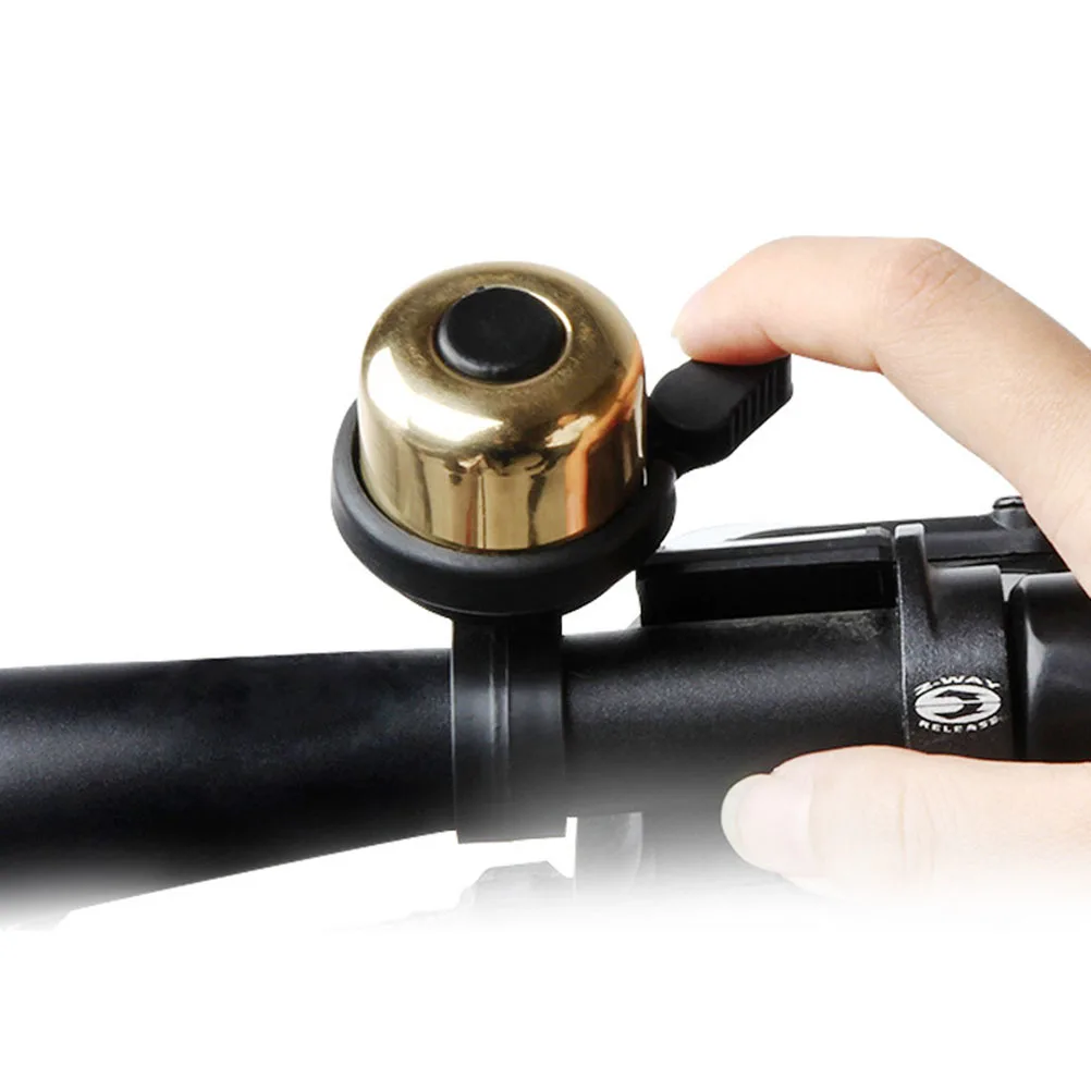 

2pcs Copper Bike Bell Mini Loud Universal Fit For Bicycle Scooter Motorcycle Practical Durable Accessory Easy Installation Road