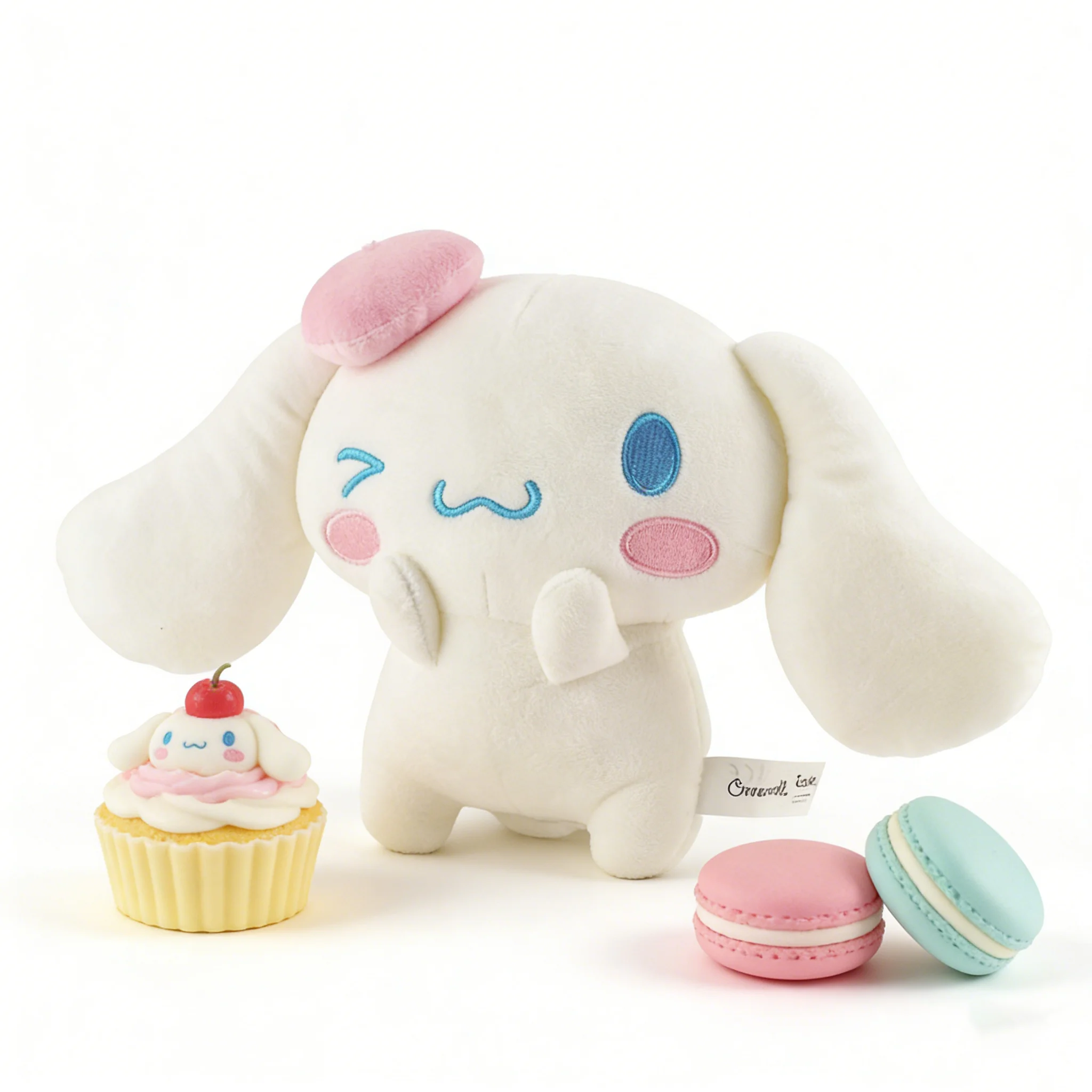 

3 стиля плюшевых игрушек Sanrio, милые мягкие игрушки с розовым сердечком, Cinnamorol, мультяшная мягкая подушка-кукла для детей, подарки на день рождения и Рождество