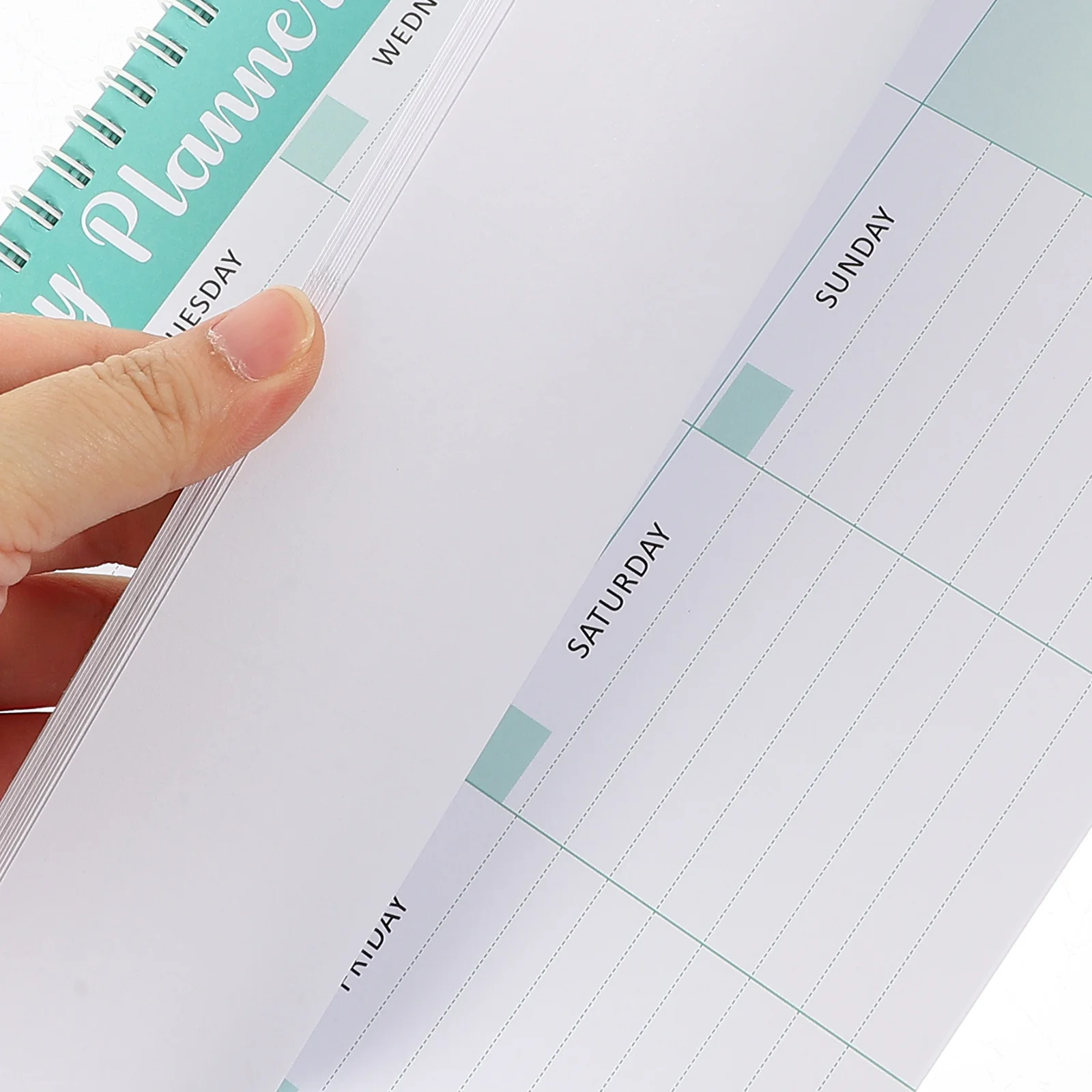 

Study Planner Notebook Easy Carry Store Practical Daily Planner for Work School Appointment Calendar Schedule