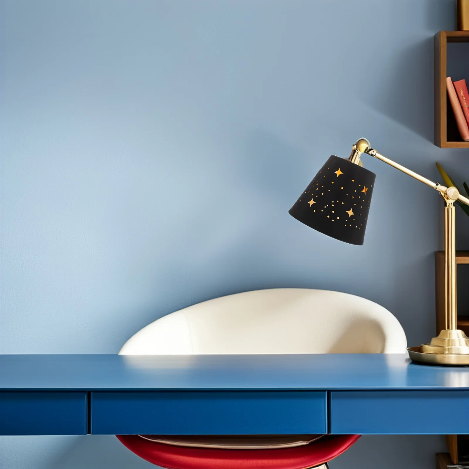 

Hollow Out Star Lamp Shade Clip On For Table Floor Wall Light Modern Replacement Small Chandelier Shade Pc Alloy Easy Install