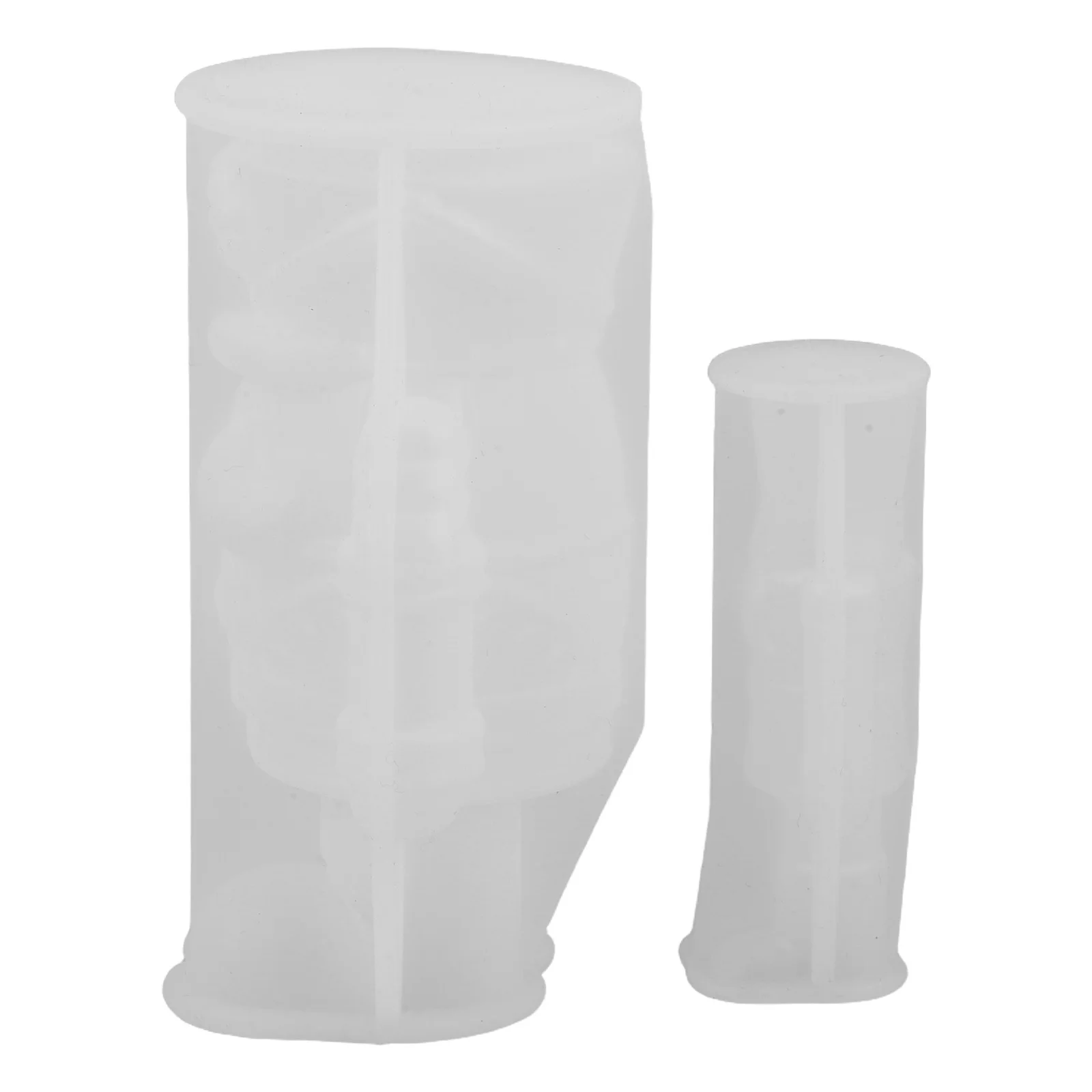 

2Pcs Nutcracker Silicone Casting Molds King Soldier Epoxy Resin Mold DIY Christmas Plaster Decorative Craft Molds