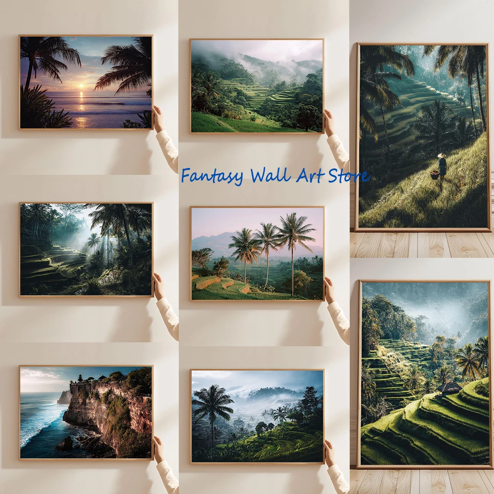 Photography Bali - Bali Gün Batımı Plajı Pirinç Terasları