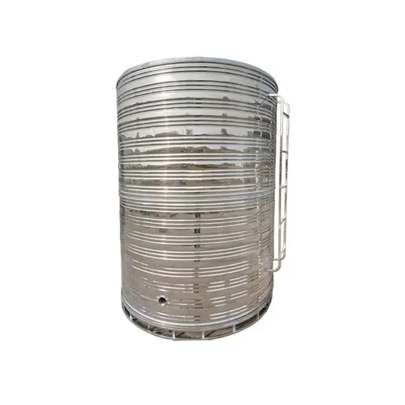 304 stainless steel thermal insulation water tank round household water storage tower water storage tank custom air energy solar