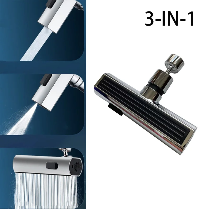 Grifo de cocina, cascada, cabezal rociador, filtro, difusor, boquilla de ahorro de agua, conector para grifo, mezcladores, accesorios para grifo