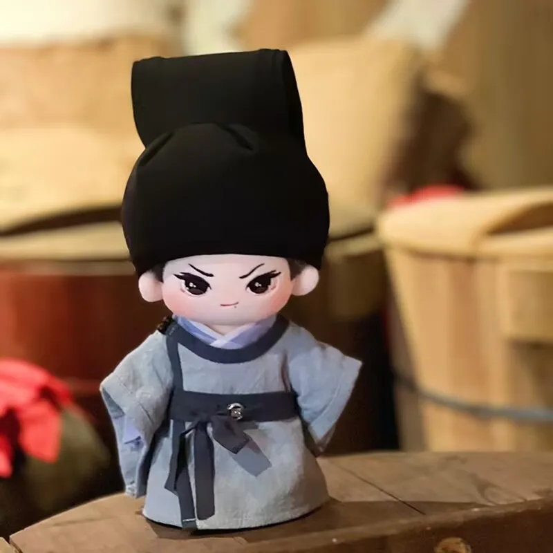 نفس نمط "Zang Hai Zhuan"، 20 سم، دمية قطنية مع عظام، دمية عارية وملابس الدمى، Xiao Zhan Zang Hai Da Ren