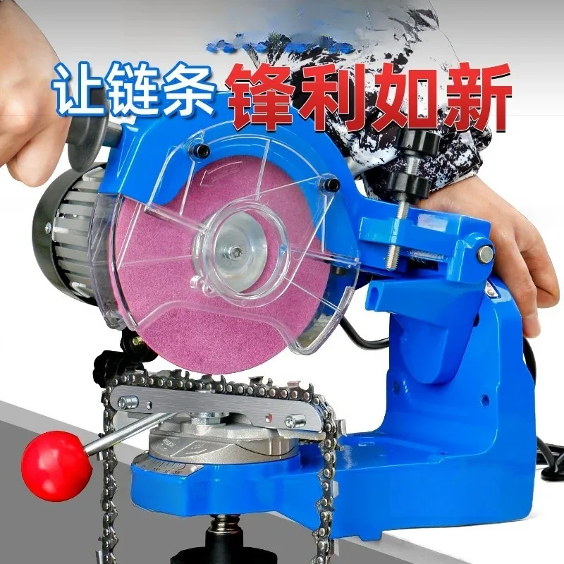 Professional Electric Chain Grinding Machine  Portable Chainsaw Sharpener Multi-Angles Automatic Saw Chain Blade Grinder