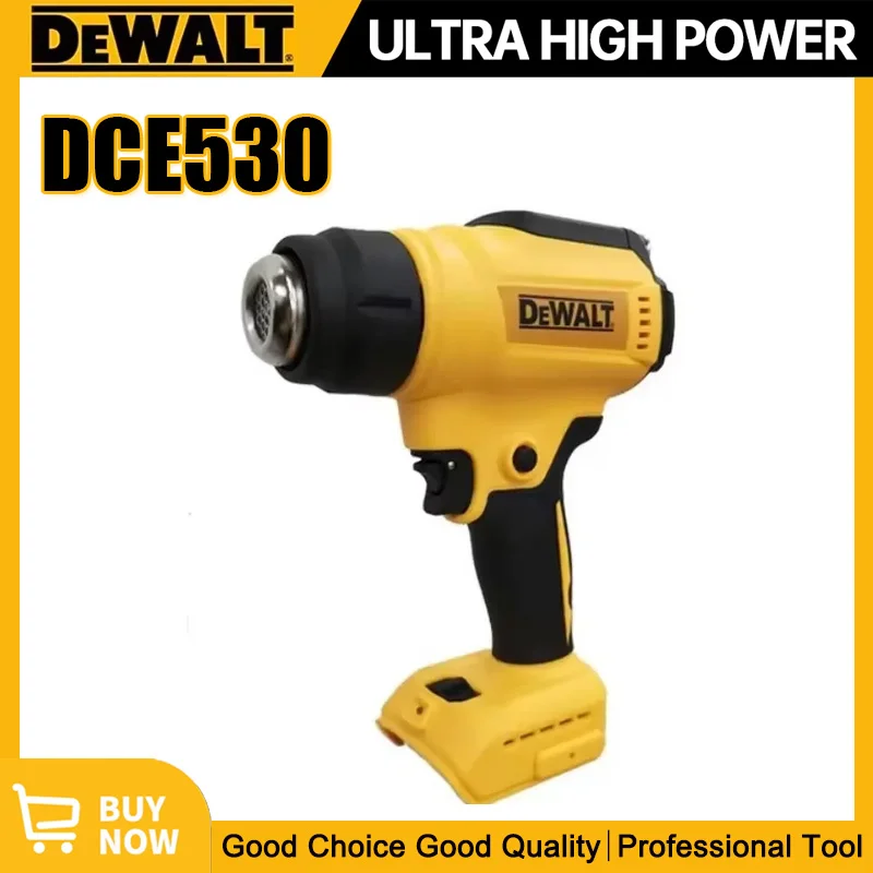 Dewalt DCE530 300W Cordless Heat Gun High Power Welding Thermal Blower Heat Shrink Wrapping Tool For Dewalt 20V Battery