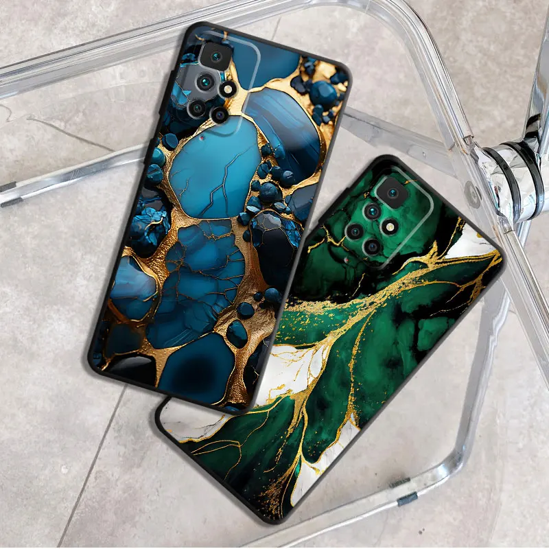 Senior Marble Phone Case for Redmi Note 11 Pro 9 8 7 10S 12S 9S 11S 10 Pro 12 9T 8T 10 13 TPU Soft Cover