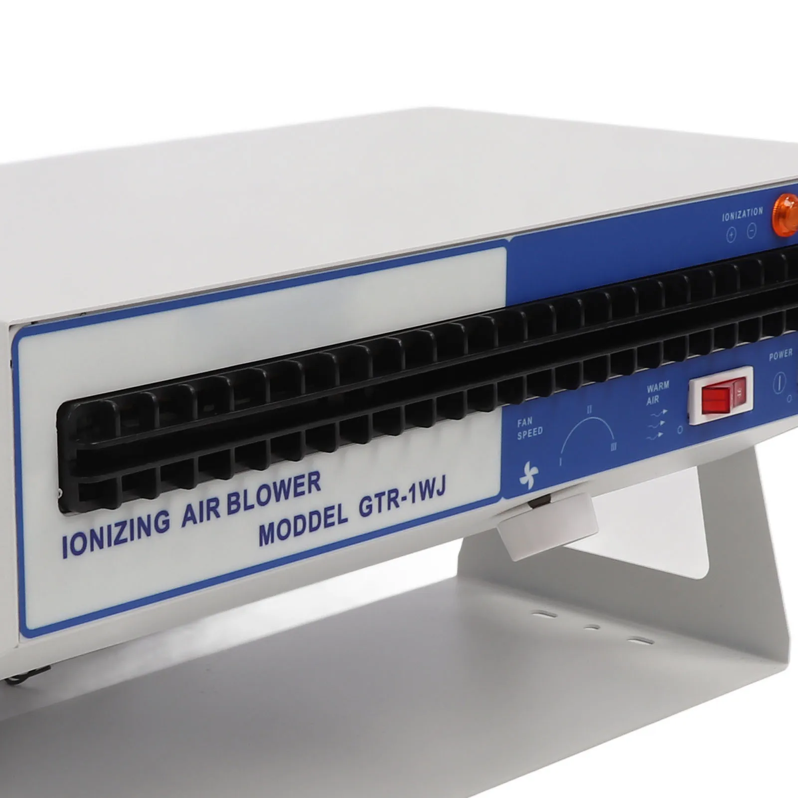 منفاخ الهواء المؤين التأريض 5.6KV إخراج تعديل تدفق الهواء الواسع مزيل الكهرباء الساكنة لرقائق وحدات LCD