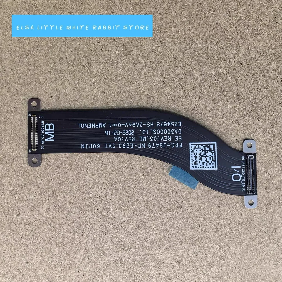 FOR LENOVO Yoga Slim 9 14IAP7 82T0 82T1 JS479 NF-E293 60Pin USB Board IO Cable  DA30000SL10