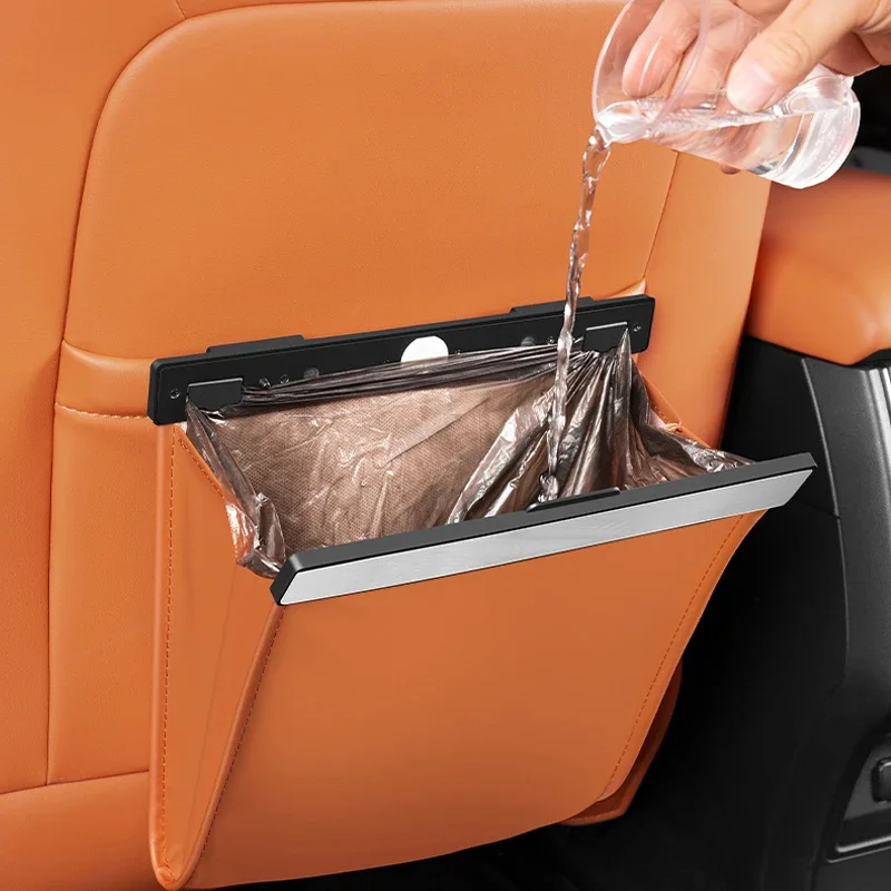 ل جديد Haval H9 2nd II 2024 2025 كيس النفايات الخلفي المقعد الخلفي كرسي معلق الظهر حقيبة التخزين الملحقات الداخلية الجلدية #2