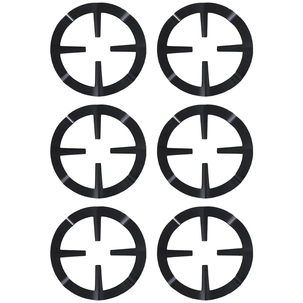 

6Pcs Coffee Pot Stove Stand Iron Gas Stove Rack for Pot Small Pans Holder Burner Grate Reducer Kitchen Grill Use