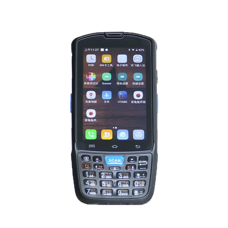 Jepower F7 Logistics PDA Barcode Scanner With 4 inches Touch Screen for Warehouse Inventory Logistics