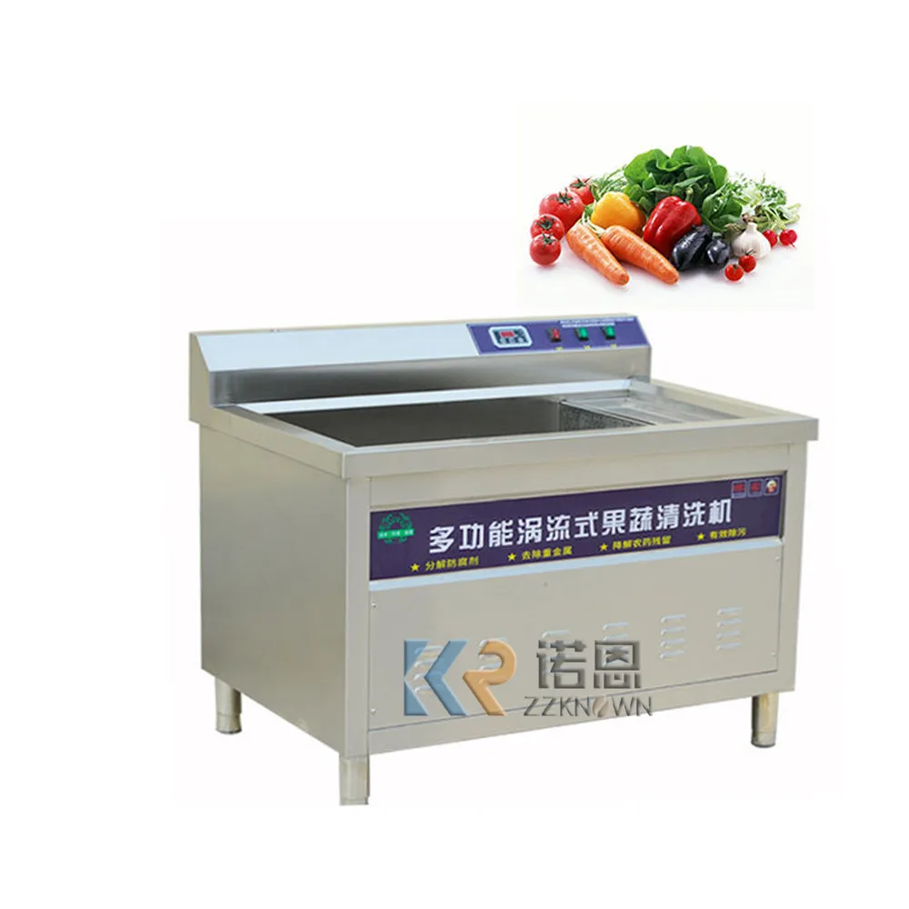 

Vegetable Bubble Washer Carrots Potato Small Leafy Spinach Apple Pepper Washing Cleaning Equipment