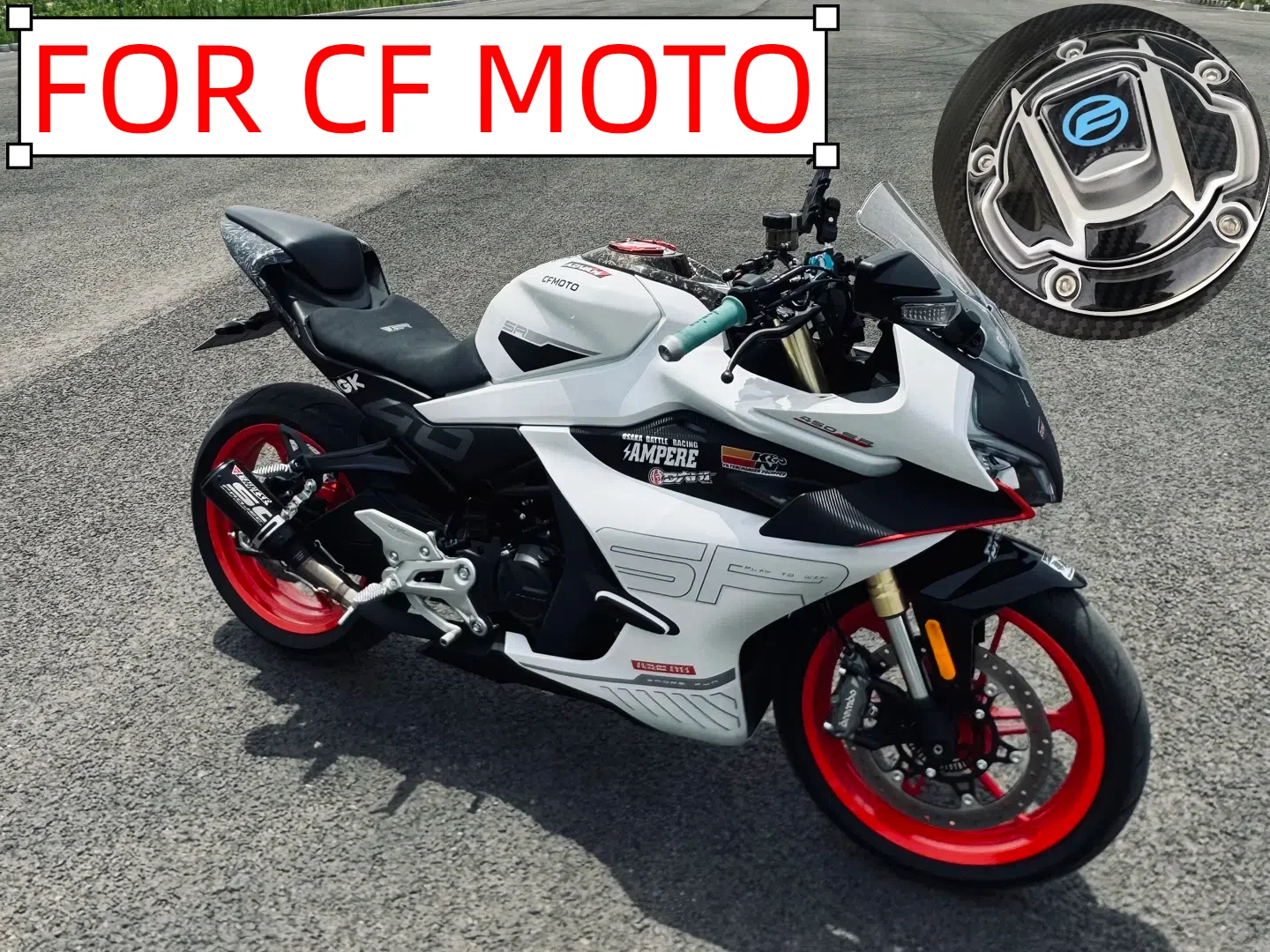 

For CF MOTO Tank Stickers Motorcycle Accessories CFMOTO MT NK SR SS CLX 800MT 800NK 450MT 450SR 450SS 450NK 800 700 650 450 250