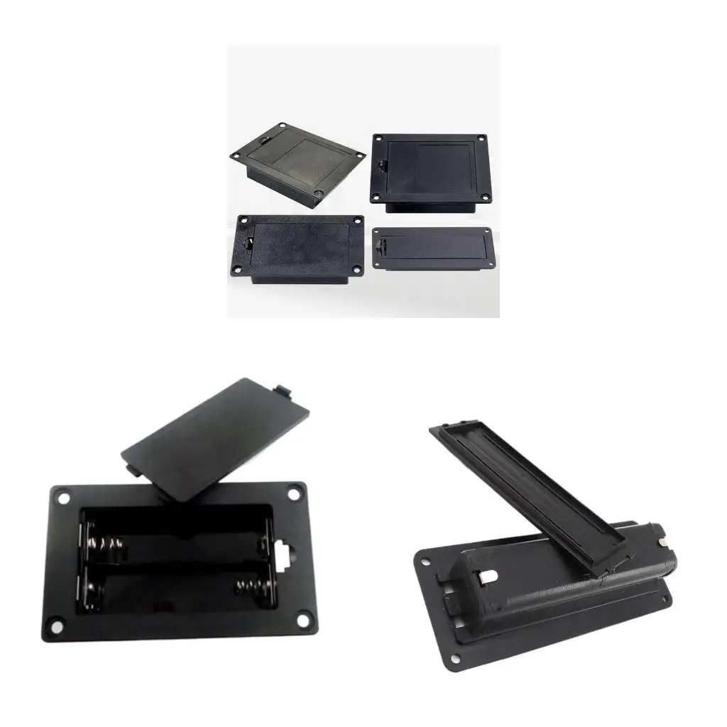 18650 Battery Holder Box For Home And Travel Use With Lid Embedded Battery Box Series Parallel Connection Tool