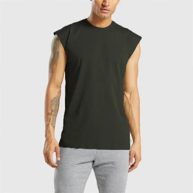 Plain Mesh Gym Clothing Mens Quick Dry Bodybuilding Stringer Tank Tops Men Fitness Sleeveless Shirt Muscle Singlets Sports Vest