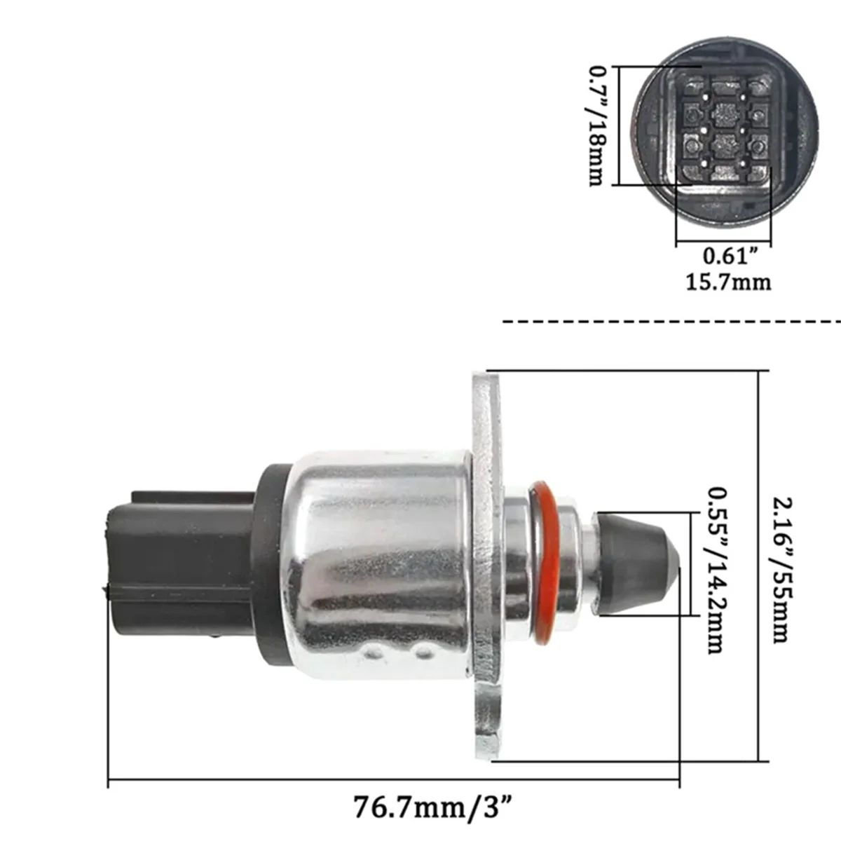 IAC 아이들 공기 제어 밸브, 스바루 임프레자 공기 제어 밸브 어셈블리, 1993-1999, 22650-AA240, A33-660-R00, 22650AA240