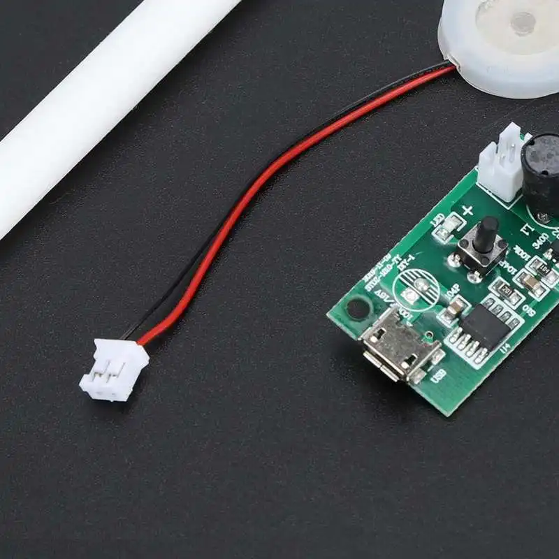 2 واط بالموجات فوق الصوتية ضباب صانع الانحلال لوحة وحدة الدوائر المتكاملة سائق مع توقيت التبديل ل 5 فولت USB المرطب